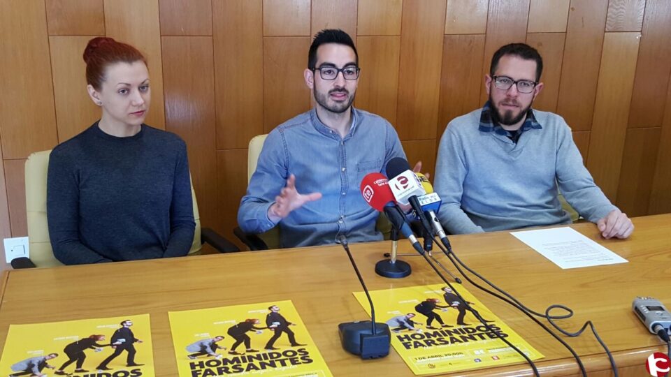 El auditorio ADOC acoge la comedia Homínidos Farsantes