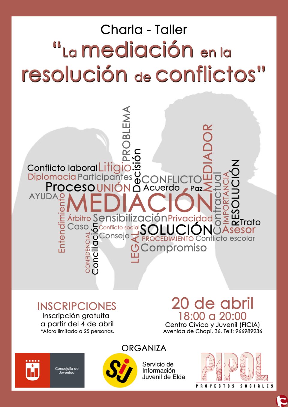 Juventud pone en marcha un taller de Mediación en la Resolución de Conflictos