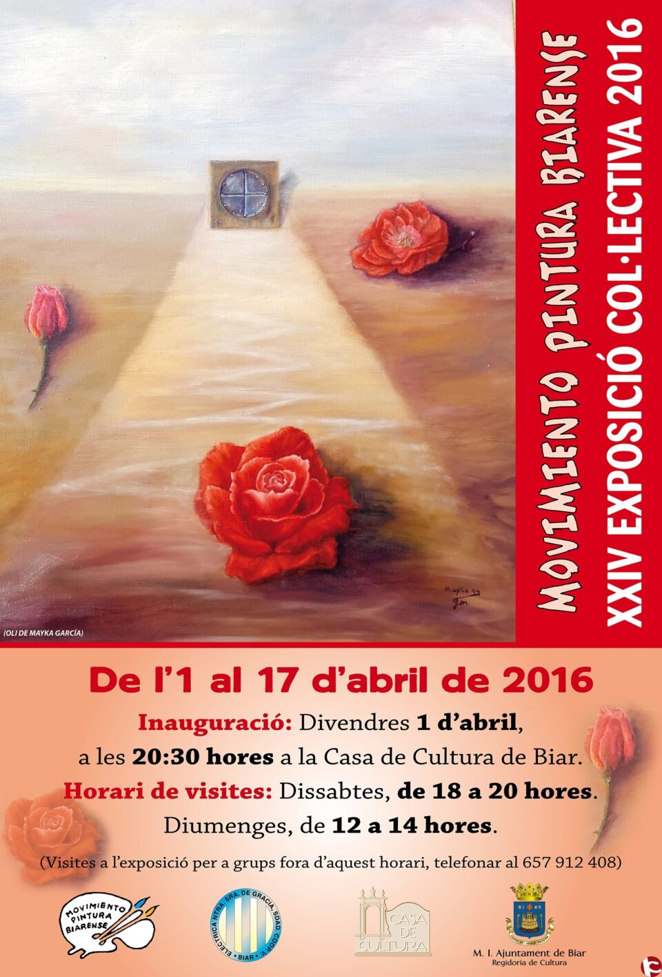 Inaugurada la XXIV Exposición anual colectiva de Pintura