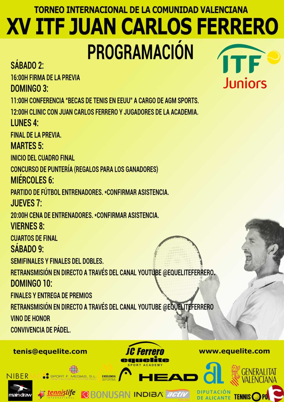 Villena acoge esta semana el mejor tenis internacional