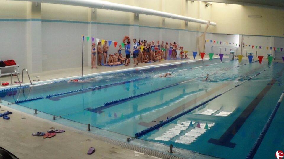 El Club Natación de Sax participa en la V jornada de la I liga promesas en la piscina cubierta municipal