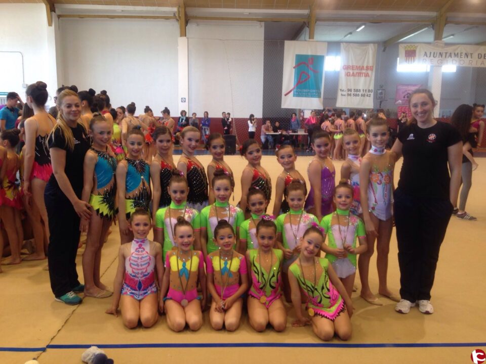 Excelentes resultados del Club Gimnasia Rítmica Kayma y la Escuela de Gimnasia Rítmica de Monforte del Cid