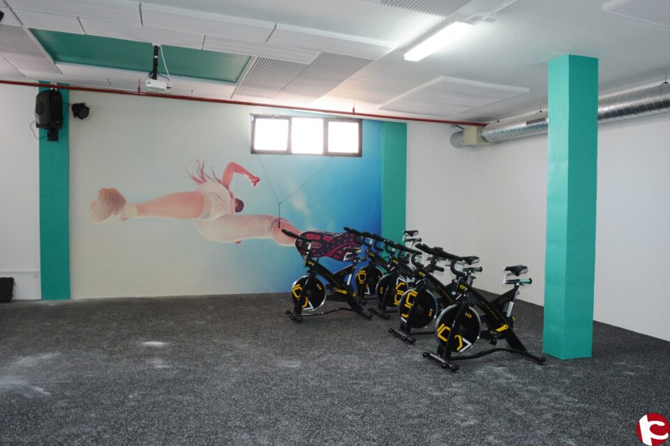 Deportes habilita en el Auditorio una sala completamente equipada para la práctica de spinning