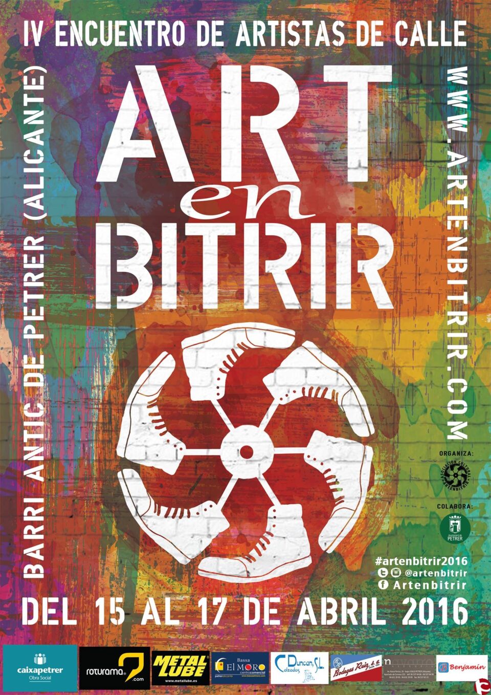 Arte callejero paro todos los gustos: ArtenBitrir