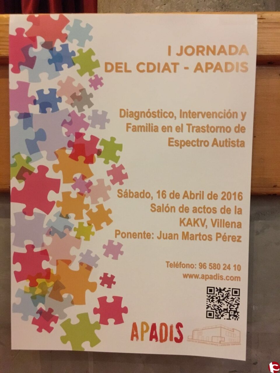 I Jornada formativa CDIAT APADIS. Diagnóstico