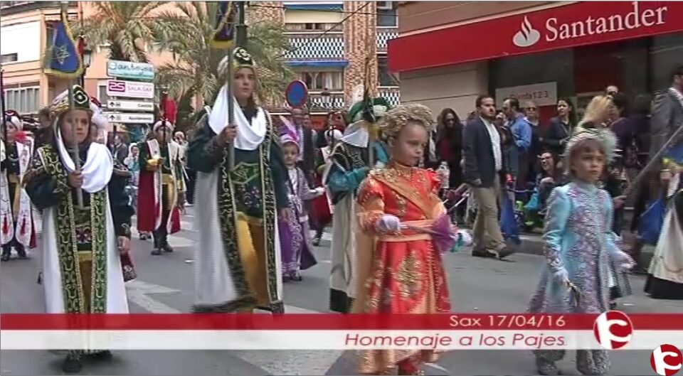 Homenaje a los Pajes