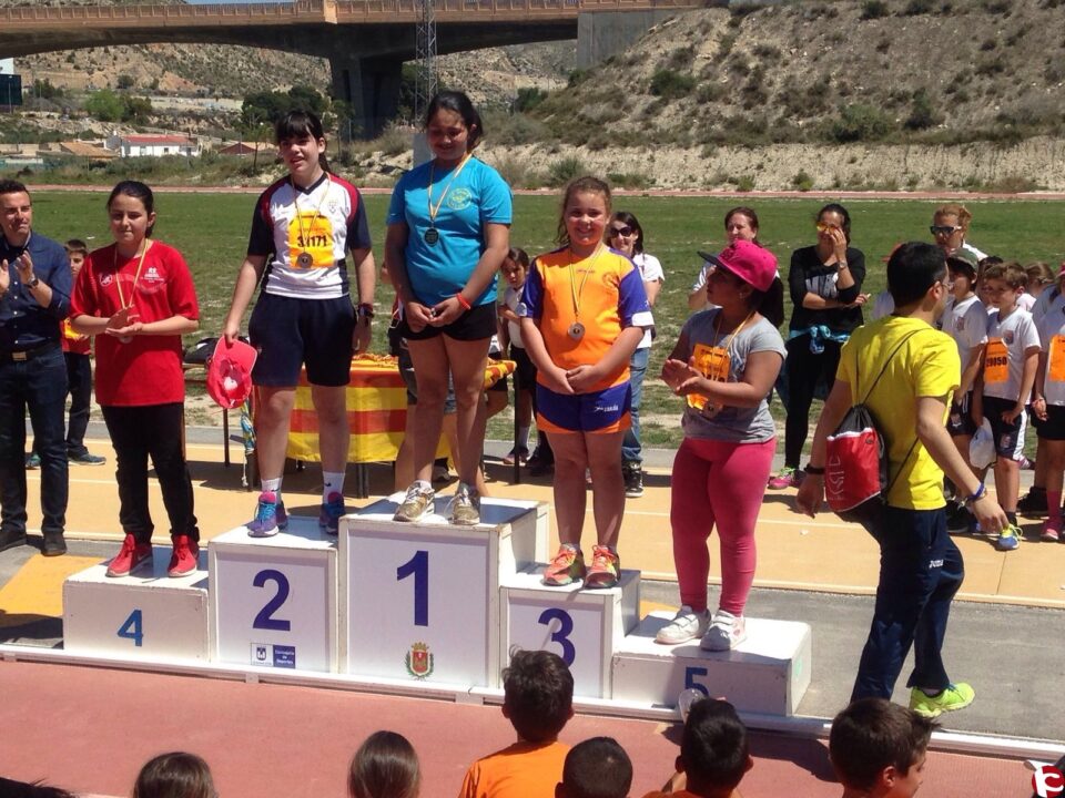 Atletismo escolar en el CEIP Santo Negro