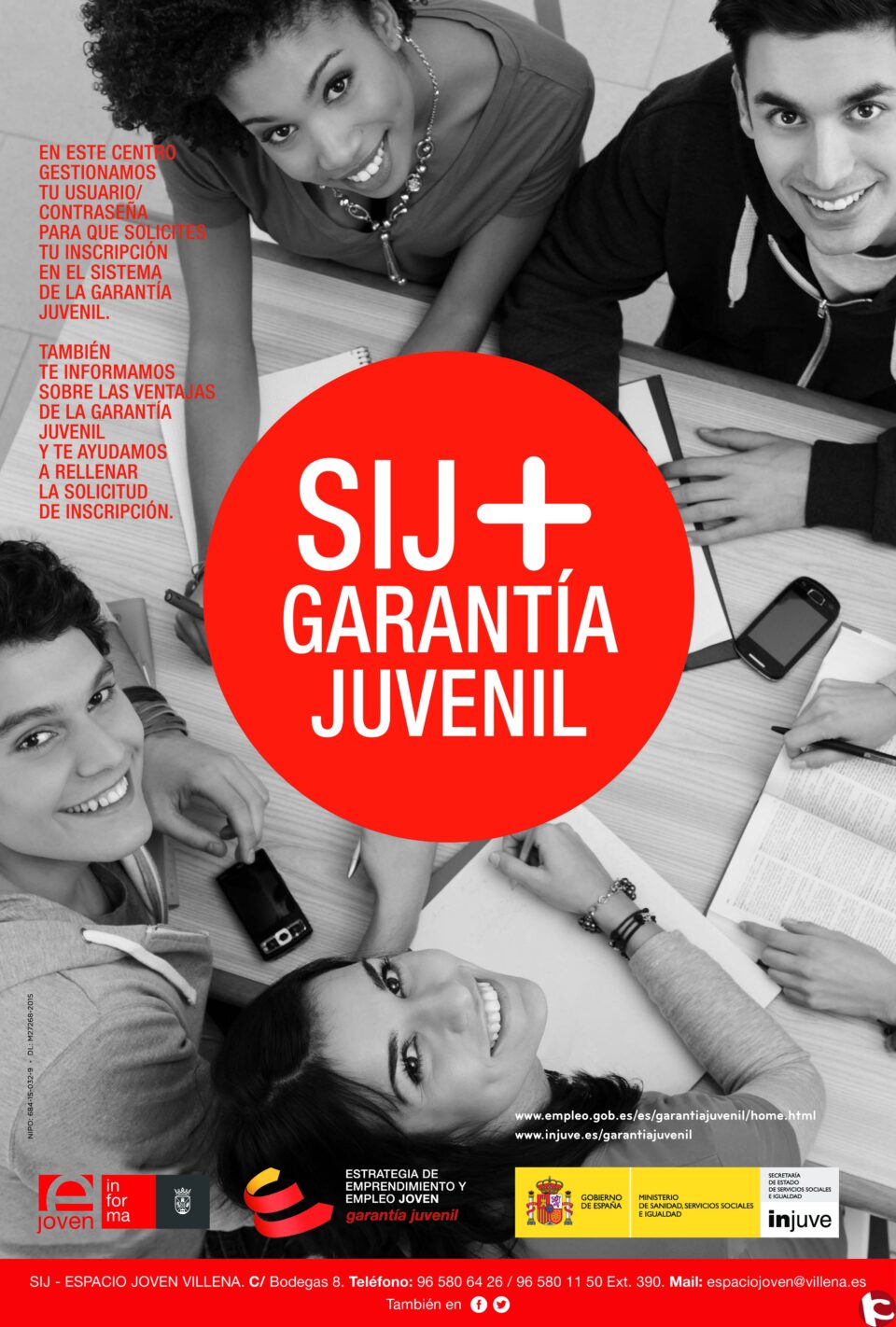 Acciones formativas y de empleo juvenil en el Espacio Joven