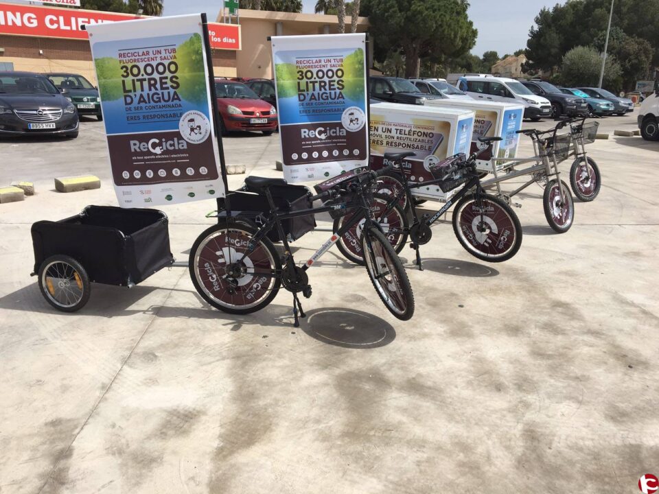 Campaña para reciclar aparatos electrónicos