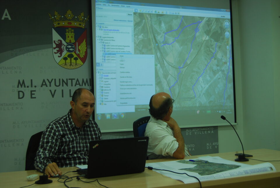 Nueva herramienta para la identificación de caminos del término municipal