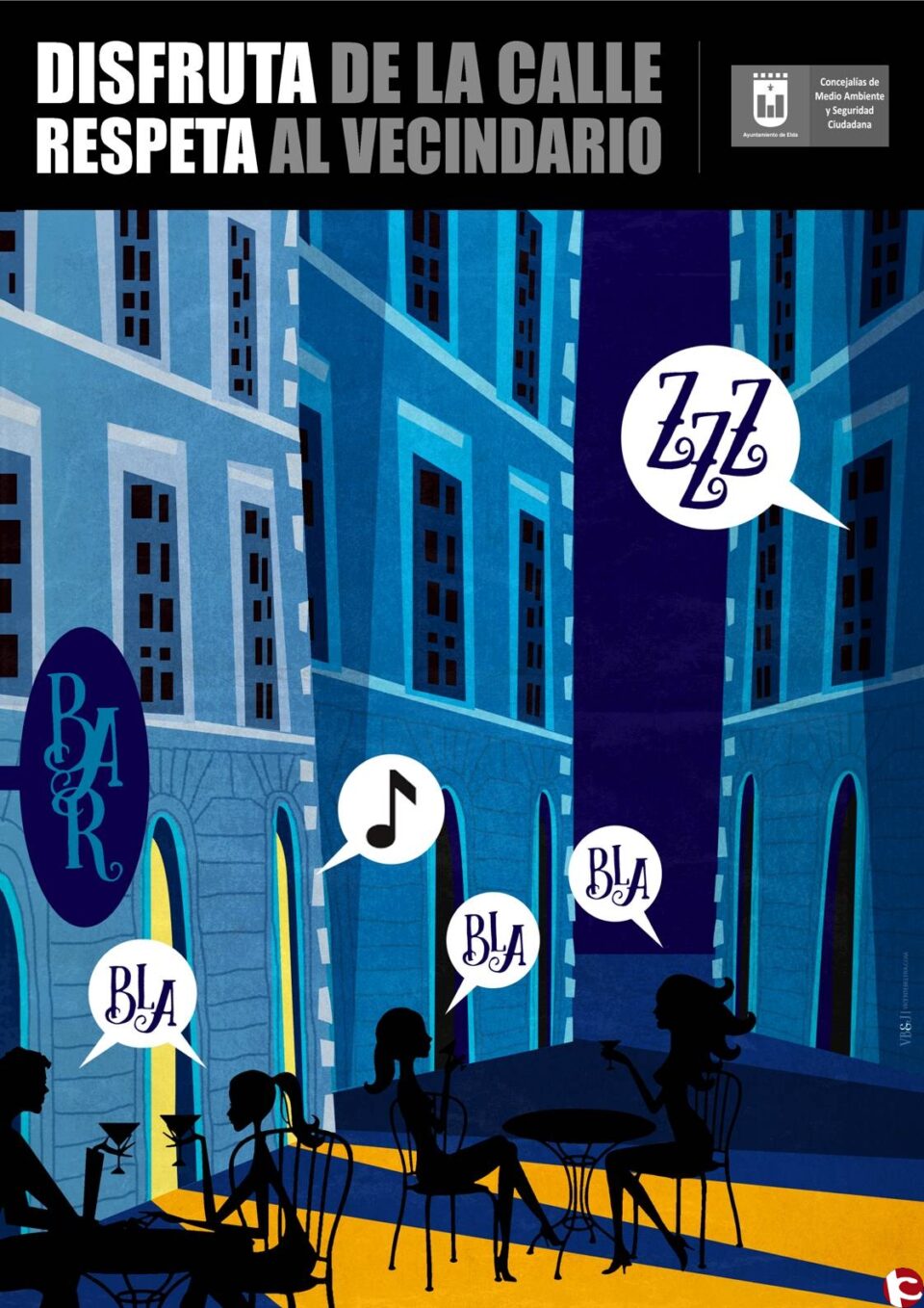 El Ayuntamiento pone en marcha una campaña para regular la instalación de terrazas en la calle de los establecimientos de hostelería