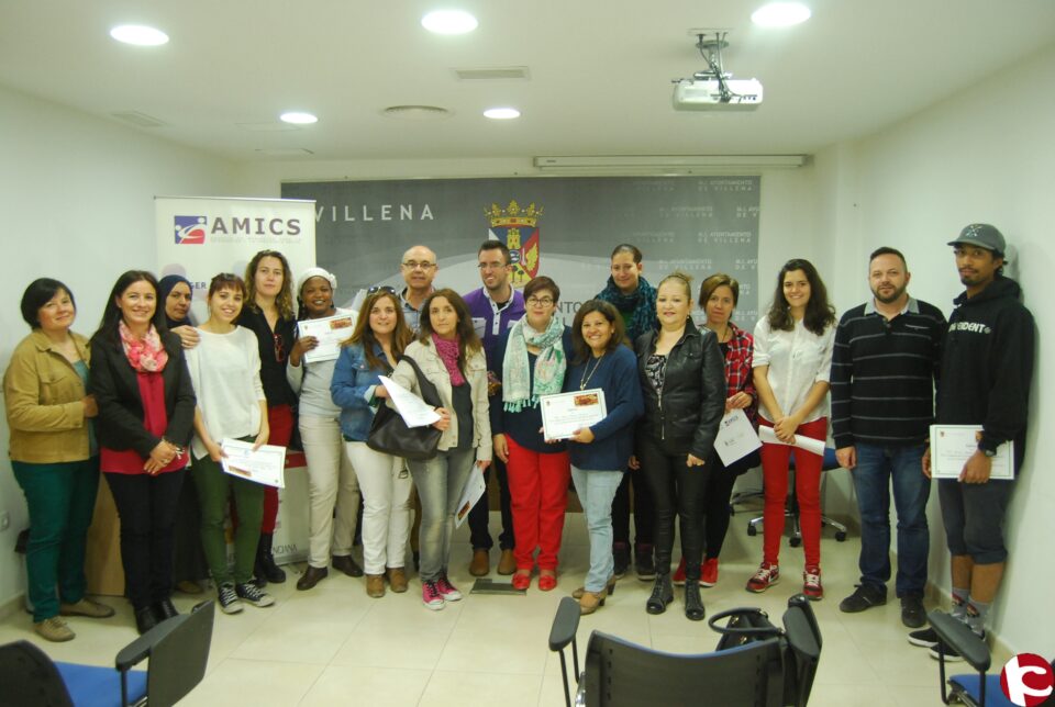 Entrega de diplomas del II Taller de Cocina Intercultural
