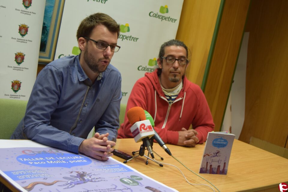 Cultura pone en marcha un Taller de Lectura para que los niños de Petrer conzcan la poesía de Paco Mollá
