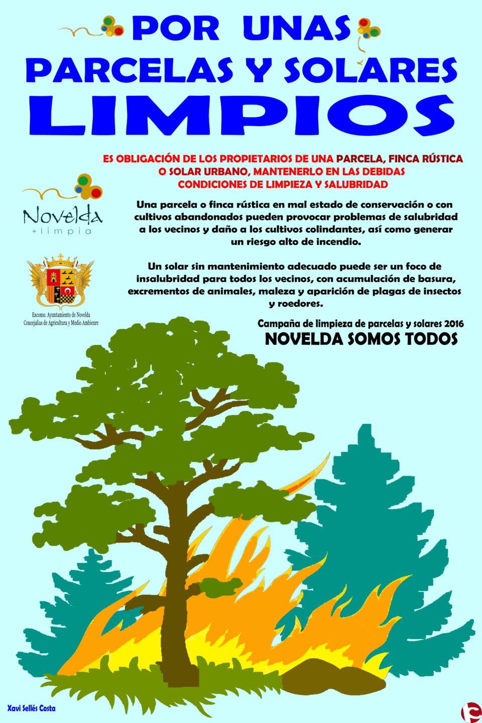 Campaña informativa Por unas parcelas y solares limpios