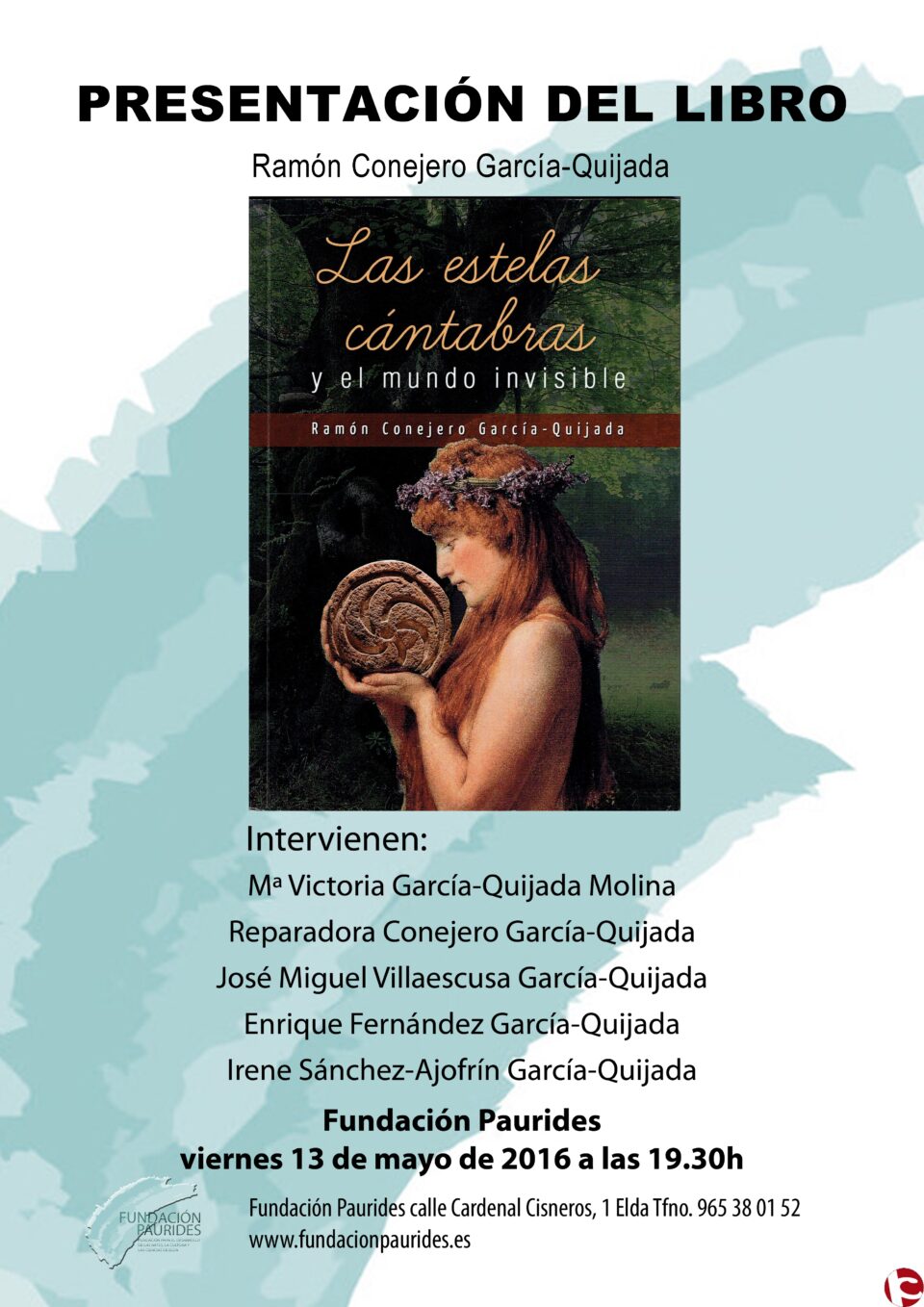Presentación de la novela Las estelas cántabras y el mundo invisible