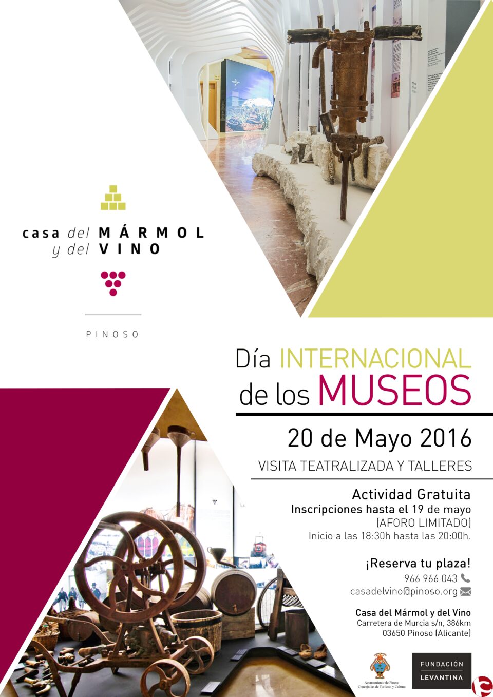 Pinoso se suma a las celebraciones del Día Internacional de los Museos