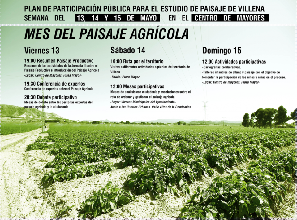 Proyecto Paisaje continúa con el estudio del terreno agrícola