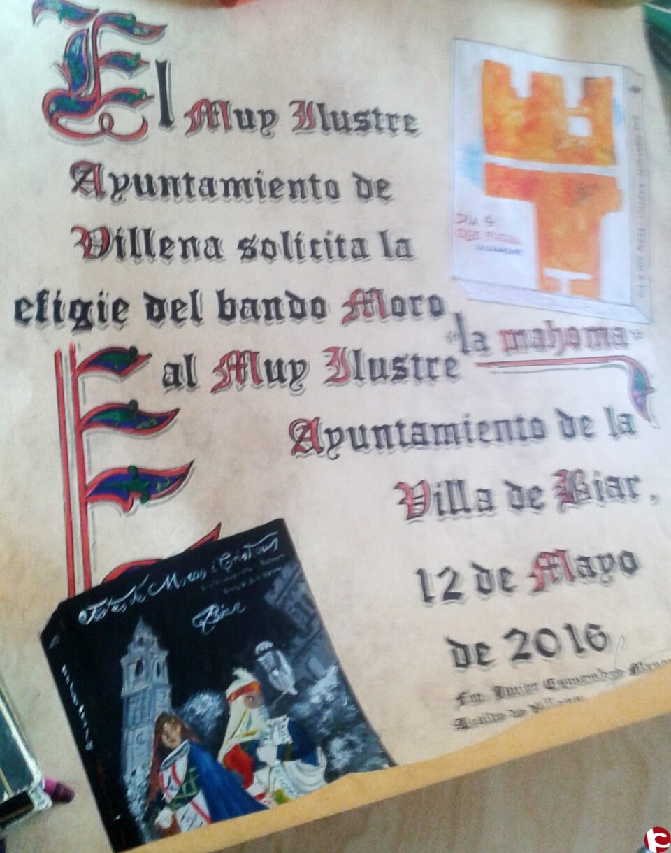 Ambaixada del Cristià al Moro i acomiadament de l´efigie