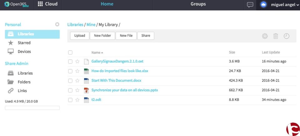 Open365  alternativa para trabajar en la nube