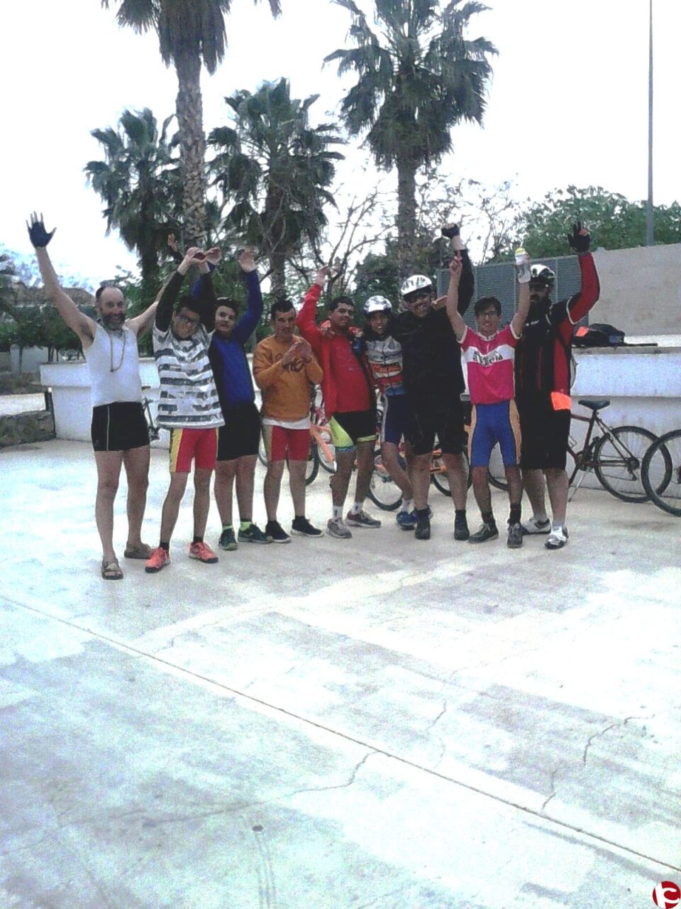 APADIS se pone a prueba realizando más de 70 Km con bici