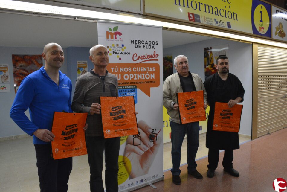 Los Mercados de Elda quieren conocer la opinión de sus clientes