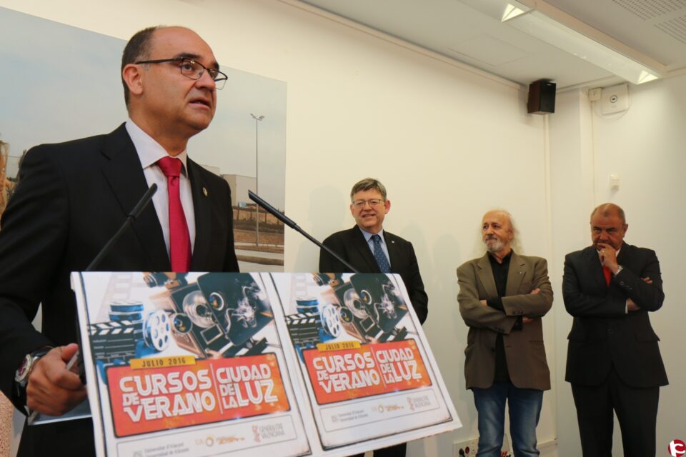 La Generalitat Valenciana y la Universidad de Alicante ofertan cuatro Cursos de Verano de Cine en Ciudad de la Luz