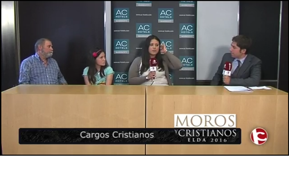 Entrevistas a las diferentes Capitanías que componen las nueve Comparsas de las Fiestas de Moros y Cristianos de Elda