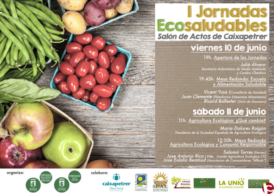 Medio Ambiente y Salud presentan las primeras Jornadas Ecosaludables