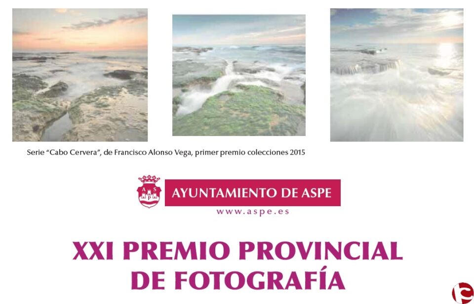 Convocatoria al XXI Premio Provincial de Fotografía dirigido a autores no profesionales nacidos o residentes en la provincia de Alicante
