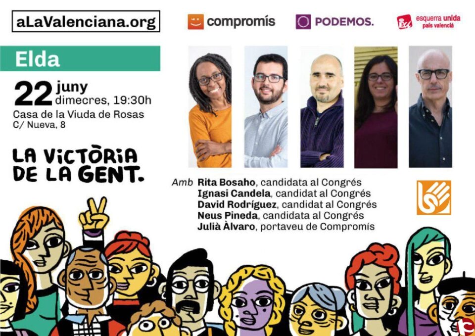 Compromís-Podemos-EUPV: acto comarcal de la coalición A la Valenciana