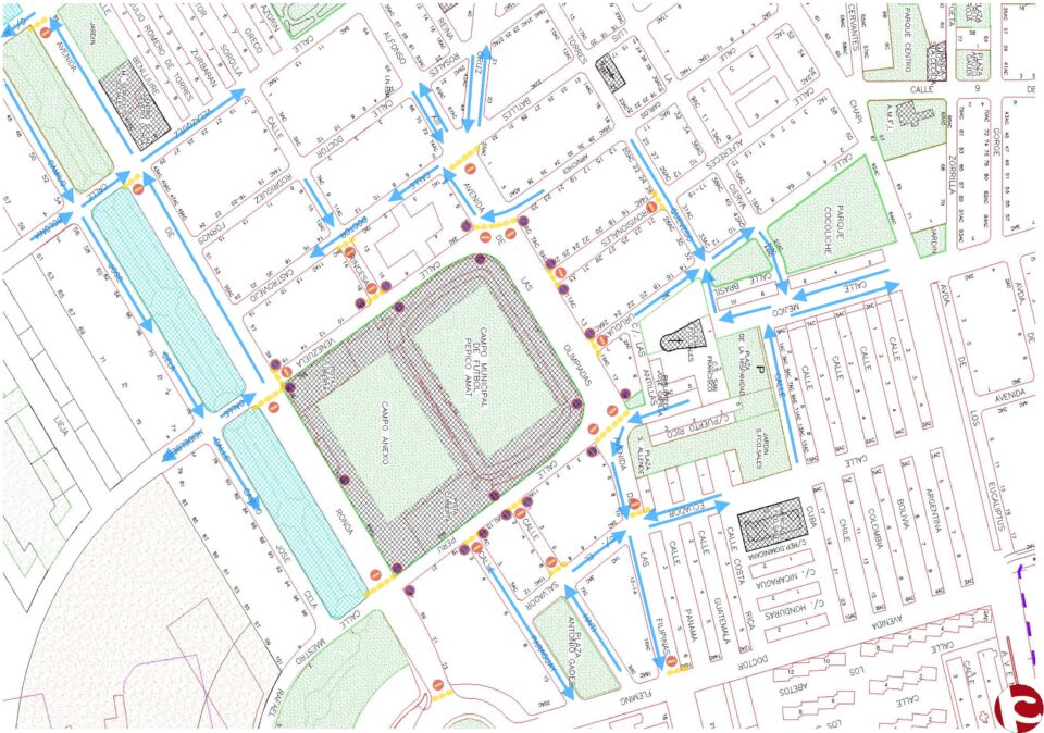 INFORMANDO DEL CORTE DE CALLES POR SUPERCROSS