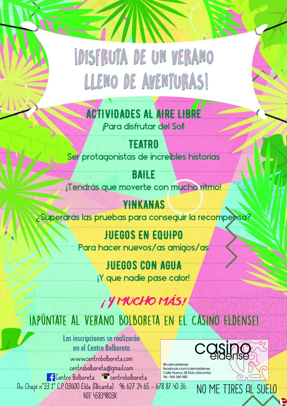 La Escuela de Verano del Casino se amplía