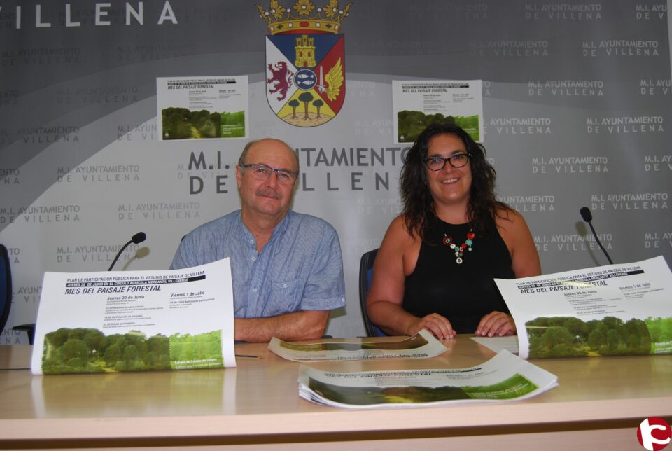 Estudio público del paisaje forestal en Villena