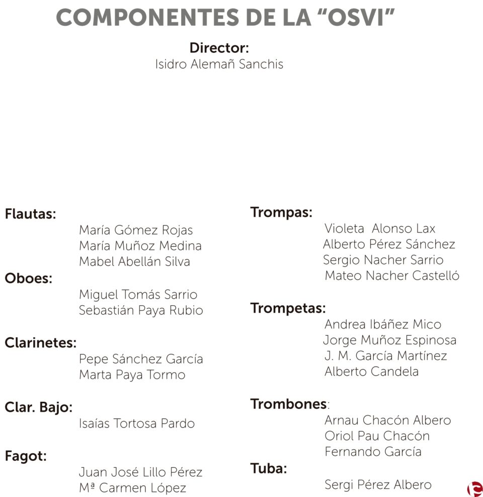 El domingo se presenta la Orquesta Sinfónica Villena