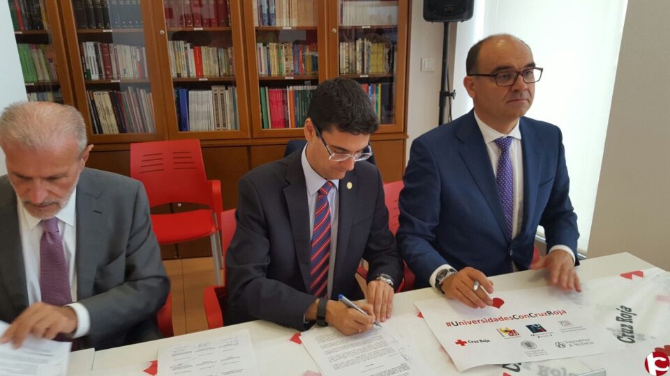 Las universidades públicas de la Comunidad Valenciana y Cruz Roja Española firman un convenio de colaboración