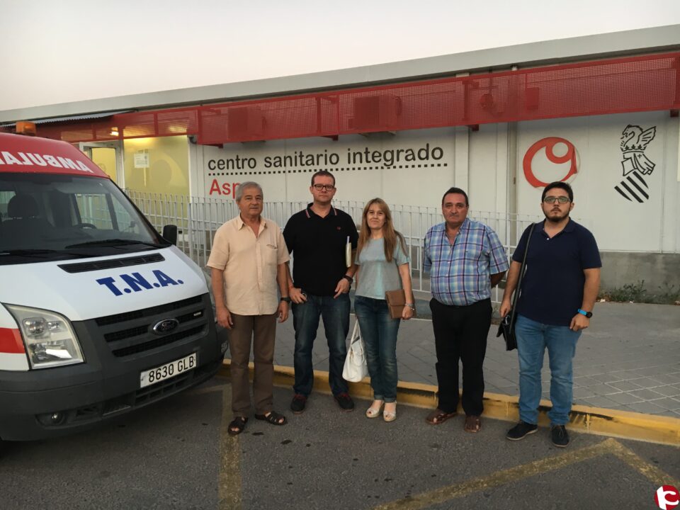 PP Medio Vinalopó: El PP exige que el Consell vuelva a dar servicio de ambulancia a Aspe