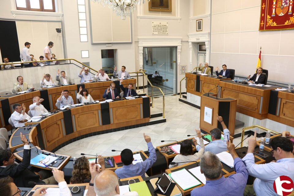 El Pleno de la Diputación de Alicante aprueba su Plan Económico Financiero para cumplir la regla del gasto en 2016