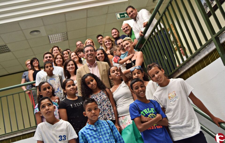 Los niños como representantes de la lucha del Sahara