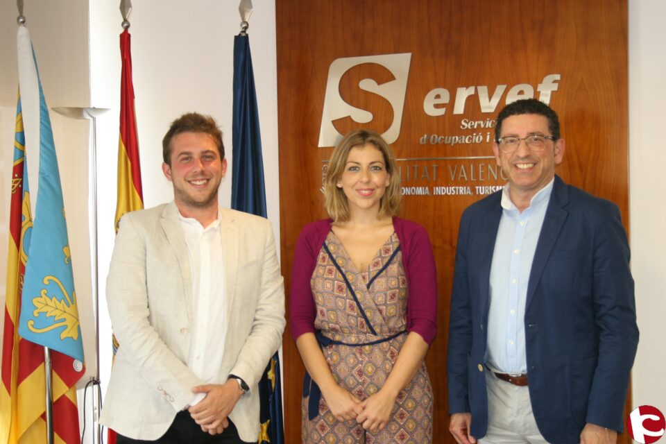 El Ayuntamiento de Petrer se reúne en Valencia con la directora general del Servef