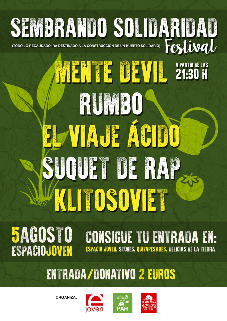 Presentación del FESTIVAL "SEMBRANDO SOLIDARIDAD"