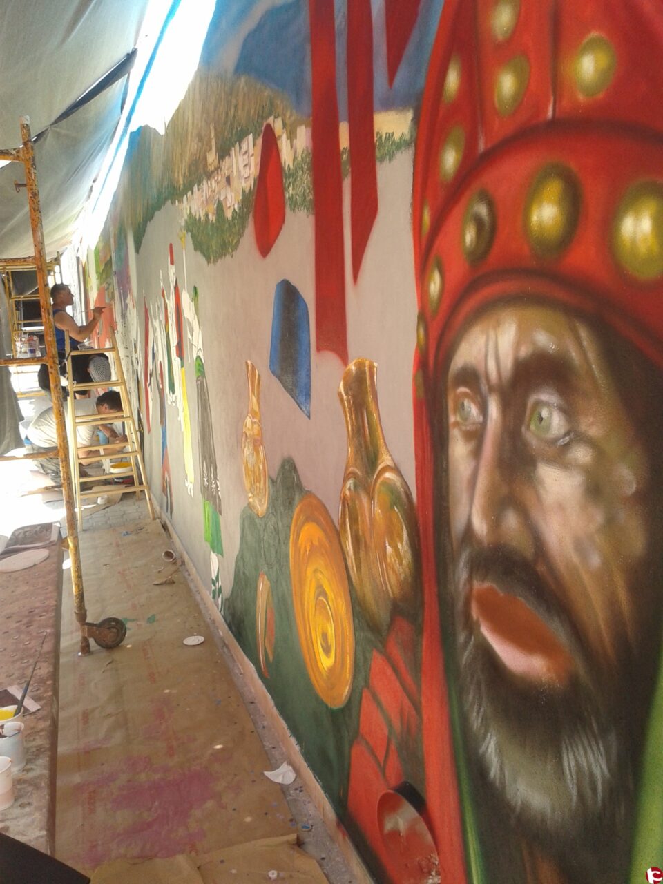 Artekarana: Pinceladas en el Santuario - Inauguración Mural Junta de la Virgen