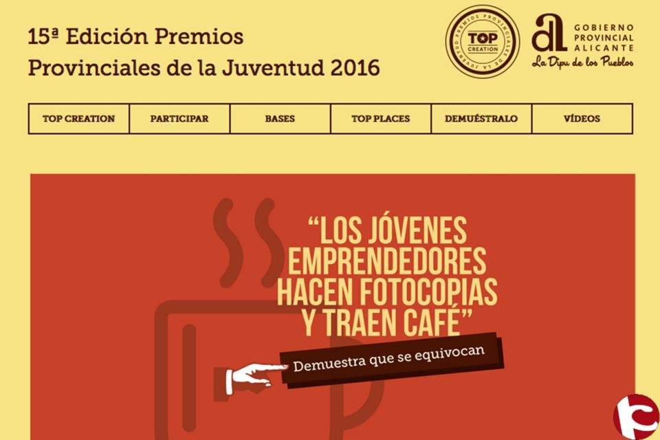 La Diputación de Alicante anima a los más jóvenes a demostrar su talento y creatividad a través de una nueva edición de los TopCreation