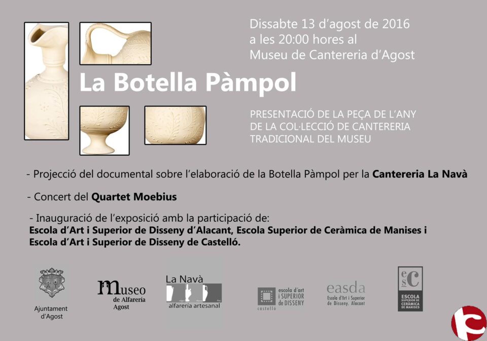 Presentació de la Peça de l´Any 2016