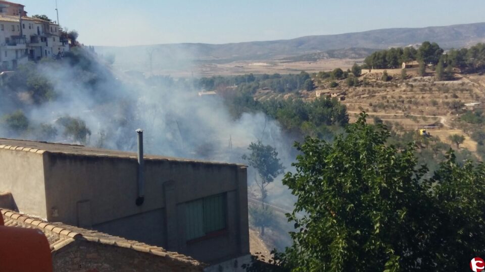 Extingit el foc declarat a la zona del barranc del Molí de Biar aquesta vesprada