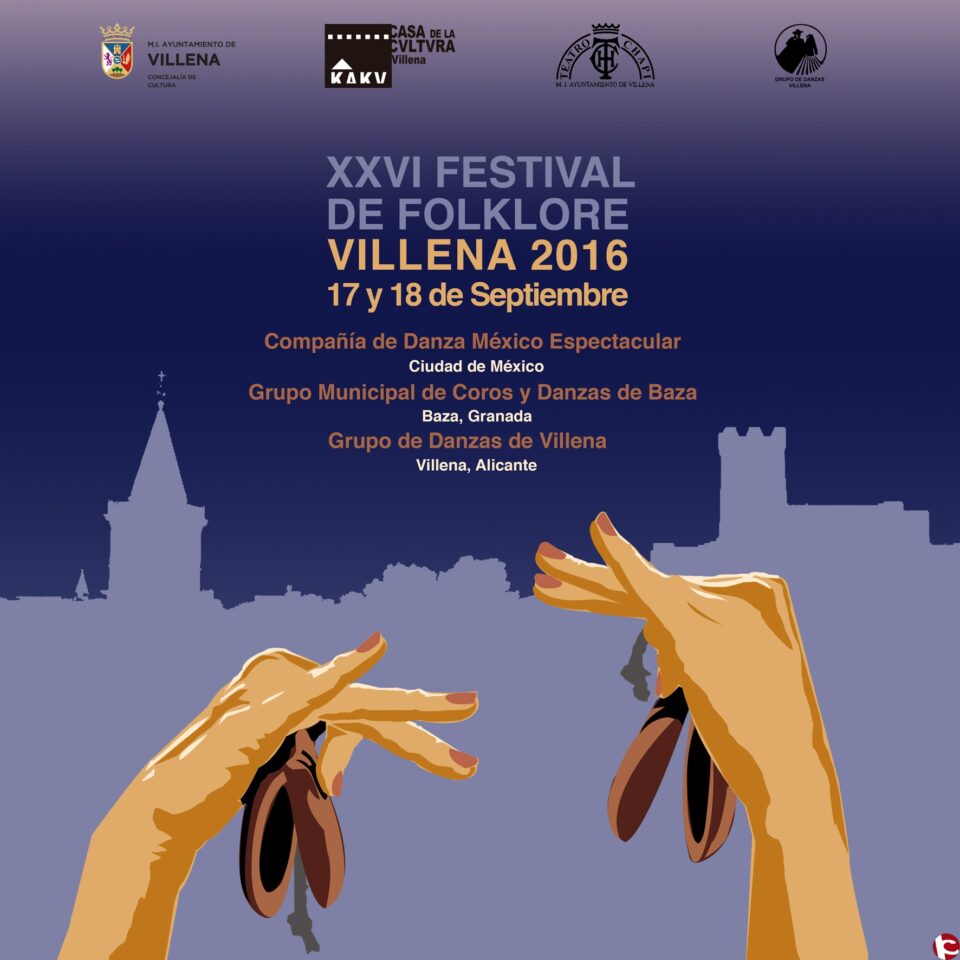 Llega la XXVI Edición del Festival de Folklore Villena 2016
