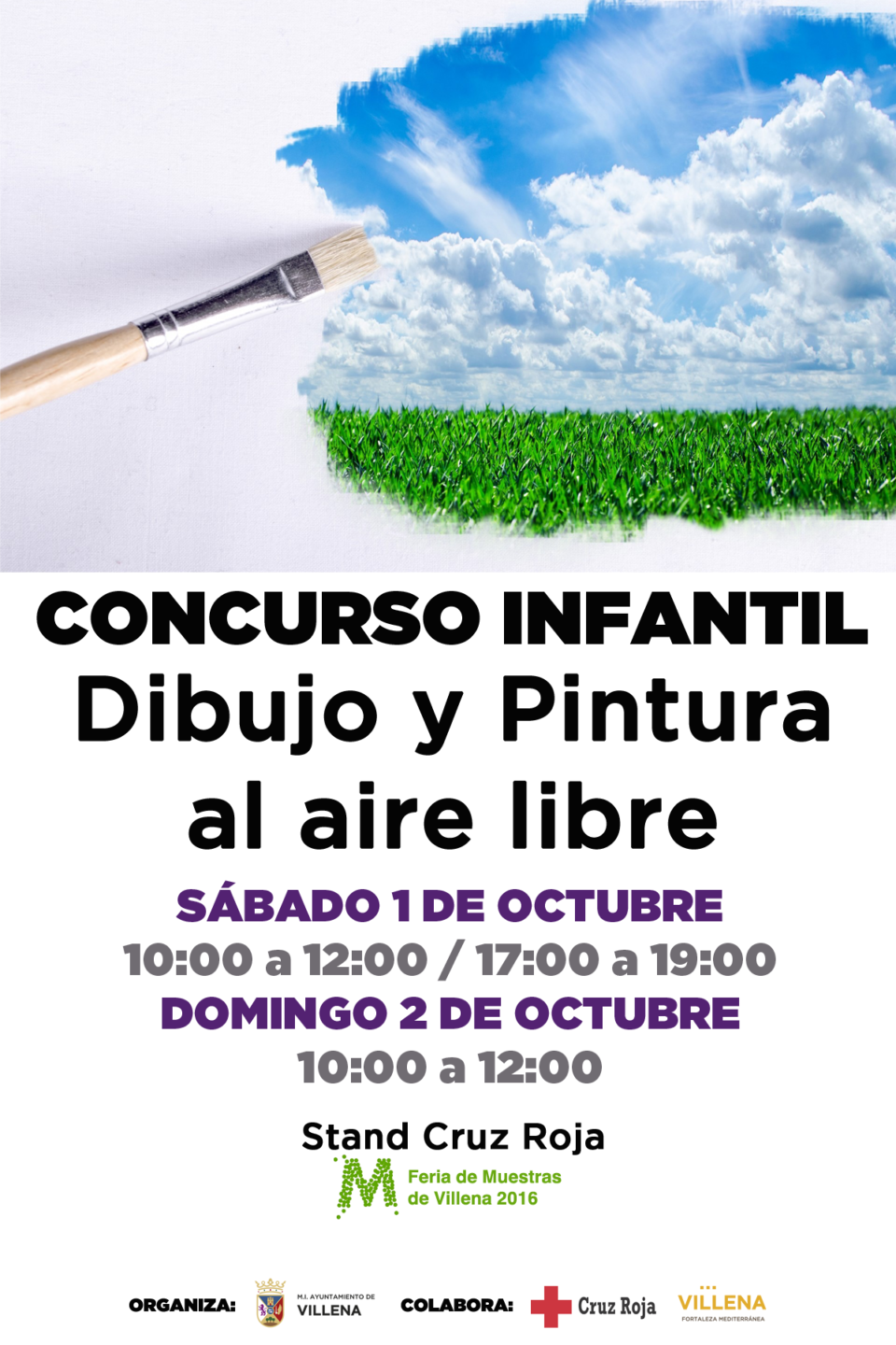 Concurso dibujo y pintura infantil en Feria de Muestras de Villena
