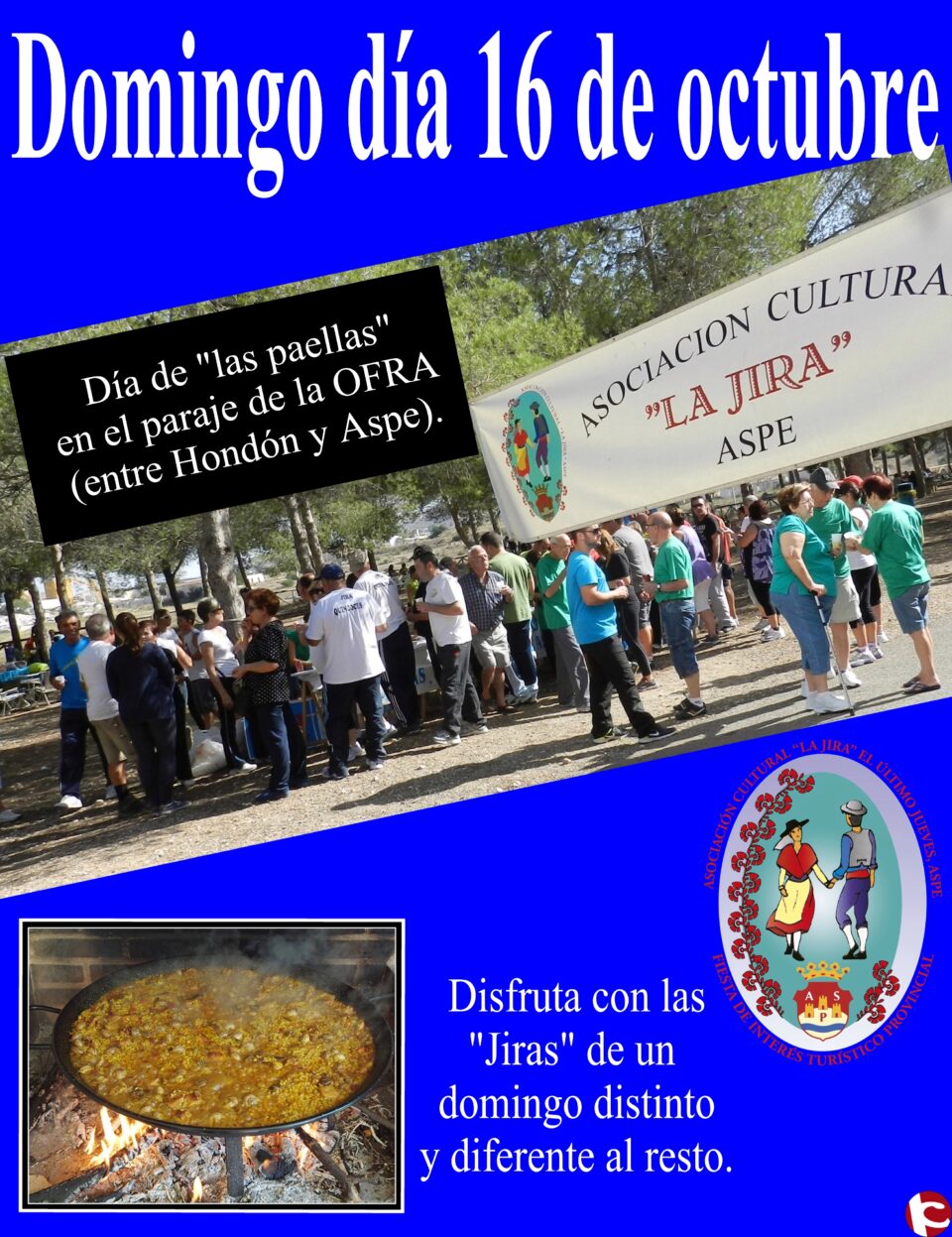 Recogida de vales para la jornada de confraternidad y convivencia de las distinas "Jiras"
