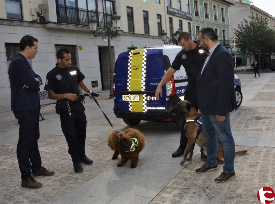 La Policía Local adquiere un nuevo perro policía para complementar a Lobo
