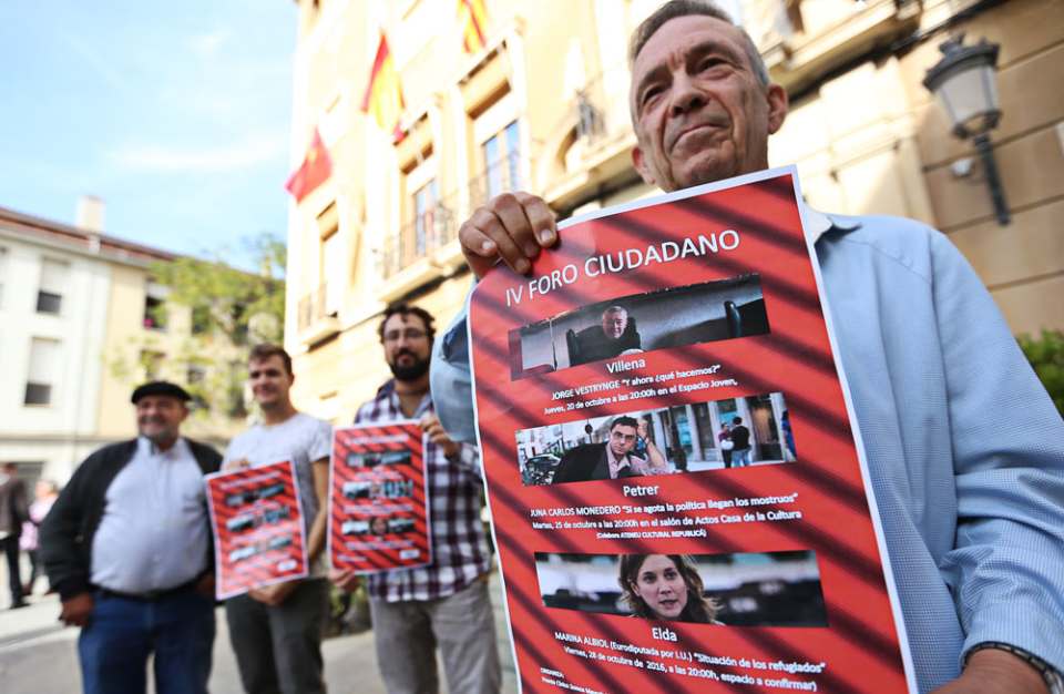 El Frente Cívico "Somos Mayoría" convoca el cuarto Foro Ciudadano que celebrará en Elda