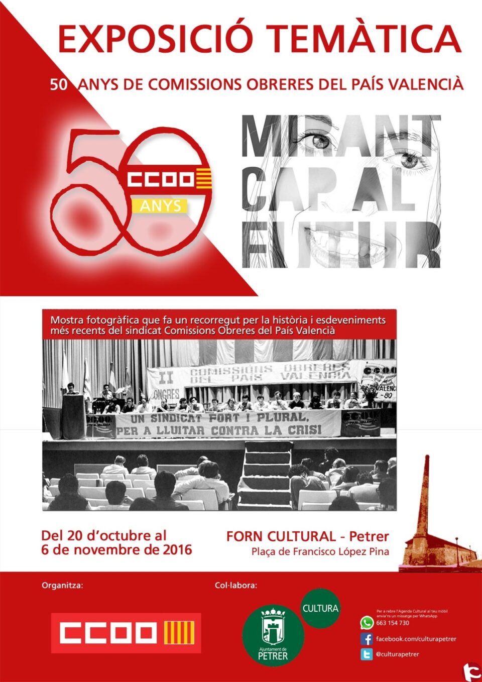 Fin de semana cargado a nivel cultural para la población de Petrer